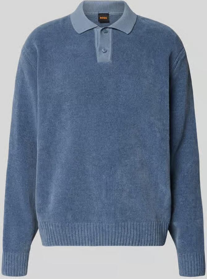 Boss Orange Pullover met polokraag 'Kipolo' - Foto 2