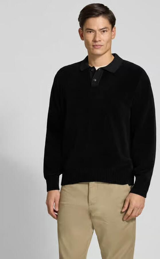 Boss Orange Pullover met polokraag 'Kipolo' - Foto 3
