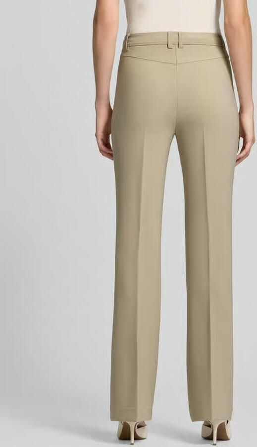 Boss Orange Recht broek met riemlussen model 'C_Tana' - Foto 3