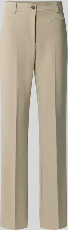 Boss Orange Recht broek met riemlussen model 'C_Tana' - Foto 3