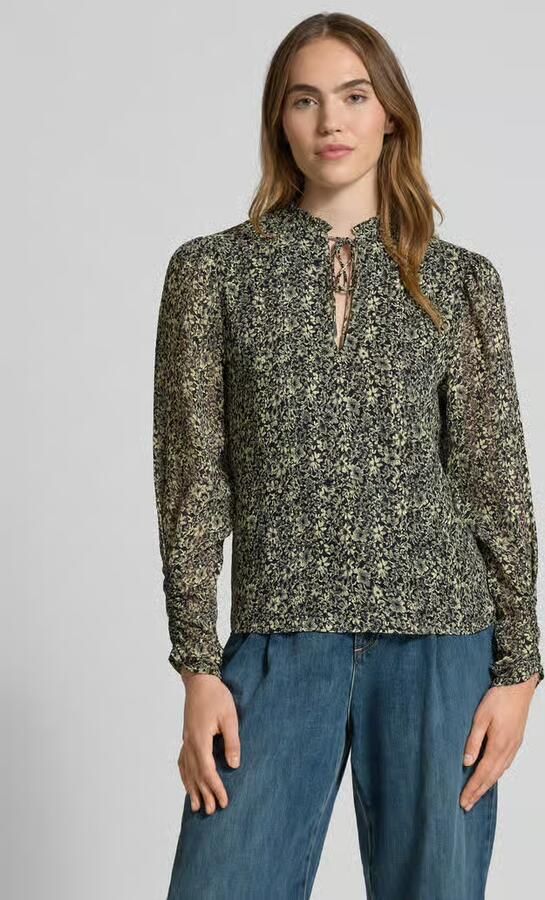 Boss Orange Regular fit blouse met all-over motief model 'C_BERODEO' - Foto 2