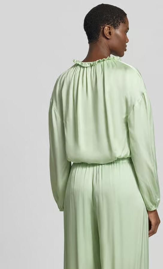 Boss Orange regular fit blouse met lange mouwen van pure viscose model 'BRISE'