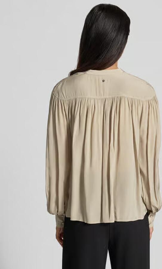 Boss Orange Regular fit blouse met lange mouwen van pure viscose model 'C_Bethena' - Foto 3