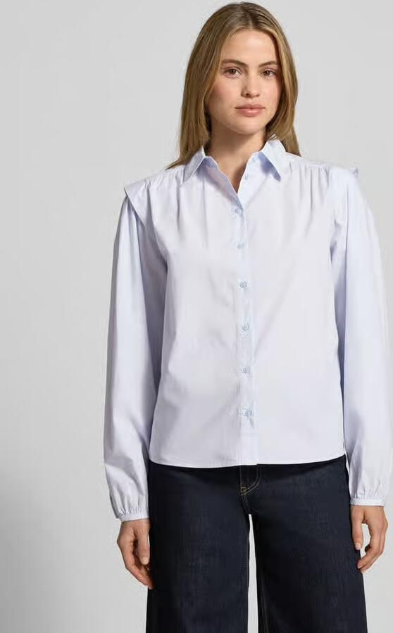 Boss Orange Regular fit blouse met lange mouwen van puur katoen model 'C_BOSALLY' - Foto 2