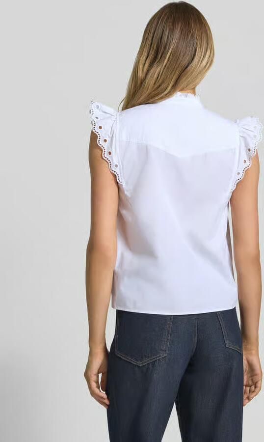 Boss Orange regular fit blouse van puur katoen model 'BALVANA'