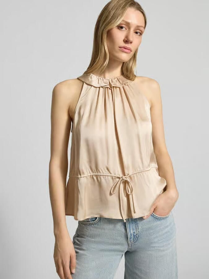 Boss Orange regular fit blousetop van pure viscose model 'Igea'