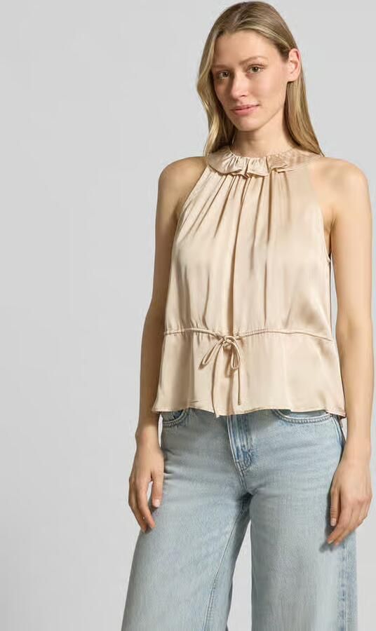 Boss Orange regular fit blousetop van pure viscose model 'Igea' - Foto 4