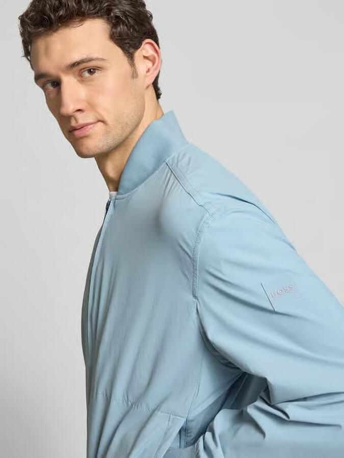 Boss Orange Regular fit Blouson met baseball-kraag Model 'OSURF'