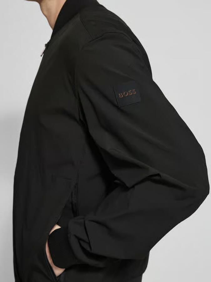 Boss Orange Regular fit Blouson met baseball-kraag Model 'OSURF'