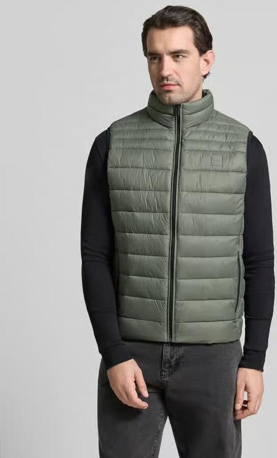 Boss Orange Regular fit bodywarmer met opstaande kraag model 'ODENO2' - Foto 4