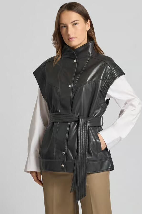 Boss Orange Regular fit bodywarmer met viscose Model 'JACARO' - Foto 3