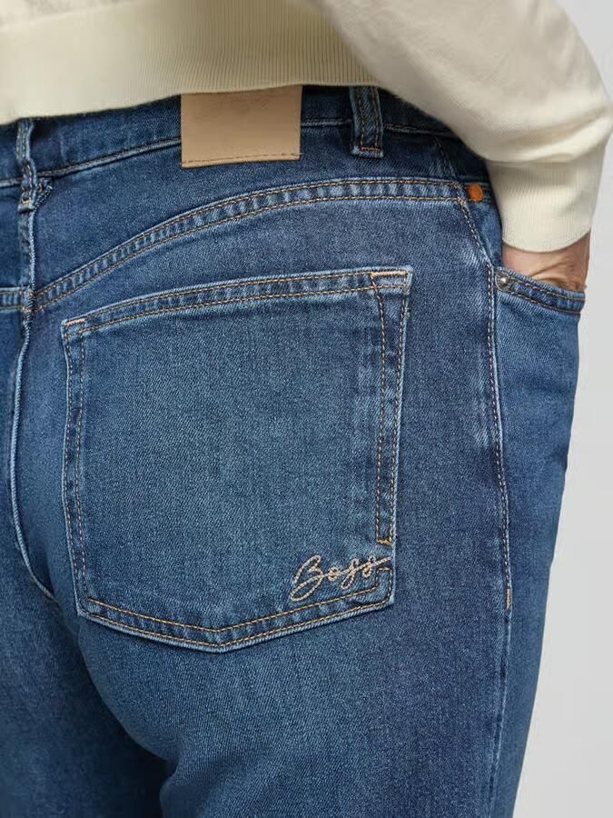 Boss Orange regular fit bootcut-jeans van katoenmix model 'C_ANGELA MR'