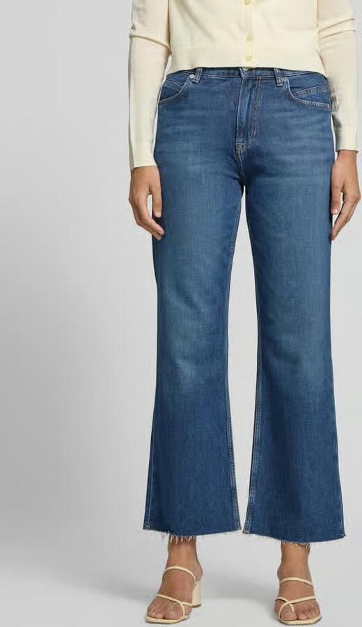 Boss Orange regular fit bootcut-jeans van katoenmix model 'C_ANGELA MR'