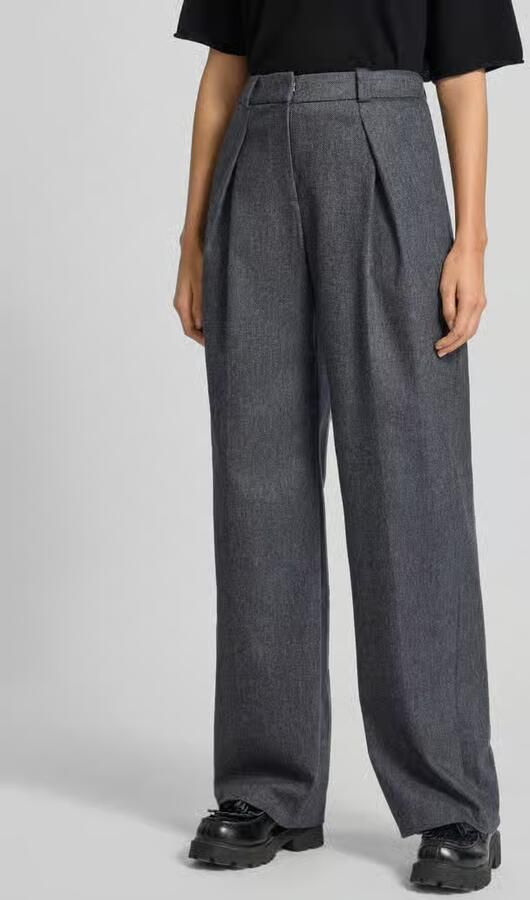 Boss Orange Regular fit broek met wol-viscose-aandeel Model 'C_TAFLONG' - Foto 2