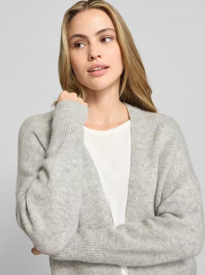 Boss Orange Regular fit cardigan van wolmix met alpaca model 'C_FALESCANAS'