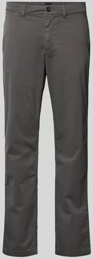 Boss Orange Regular fit chino met ceintuurlussen