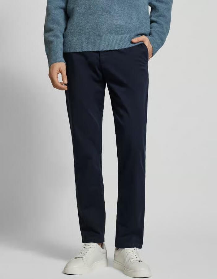Boss Orange Regular fit chino met ceintuurlussen - Foto 3
