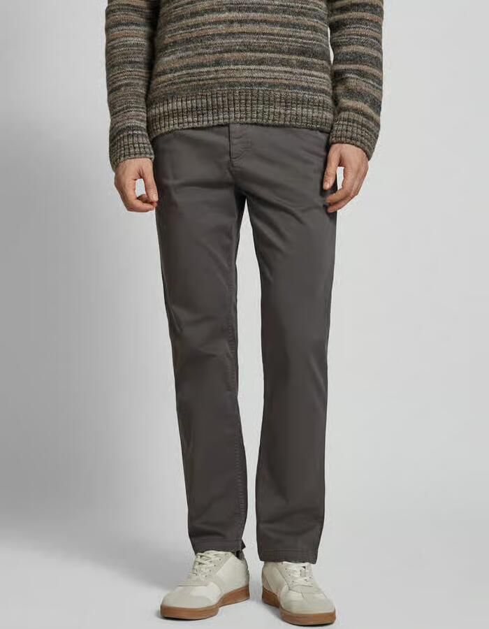 Boss Orange Regular fit chino met ceintuurlussen - Foto 2