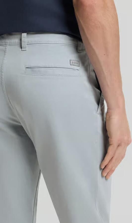 Boss Orange regular fit chino van katoenmix