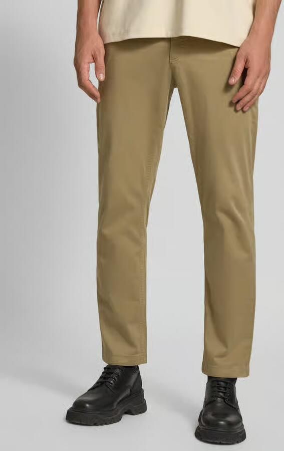 Boss Orange Regular fit chino met ceintuurlussen - Foto 7