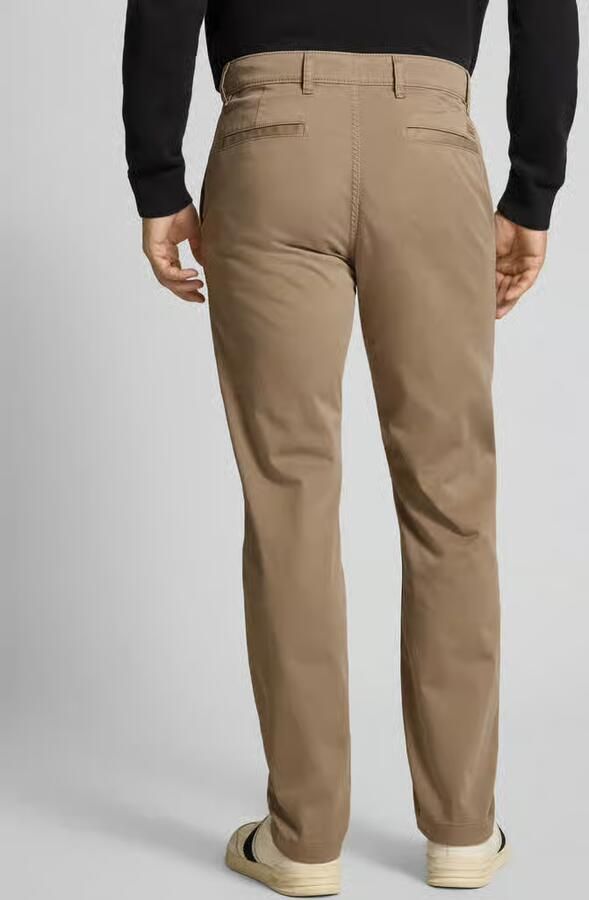 Boss Orange Regular fit chino van katoenmix