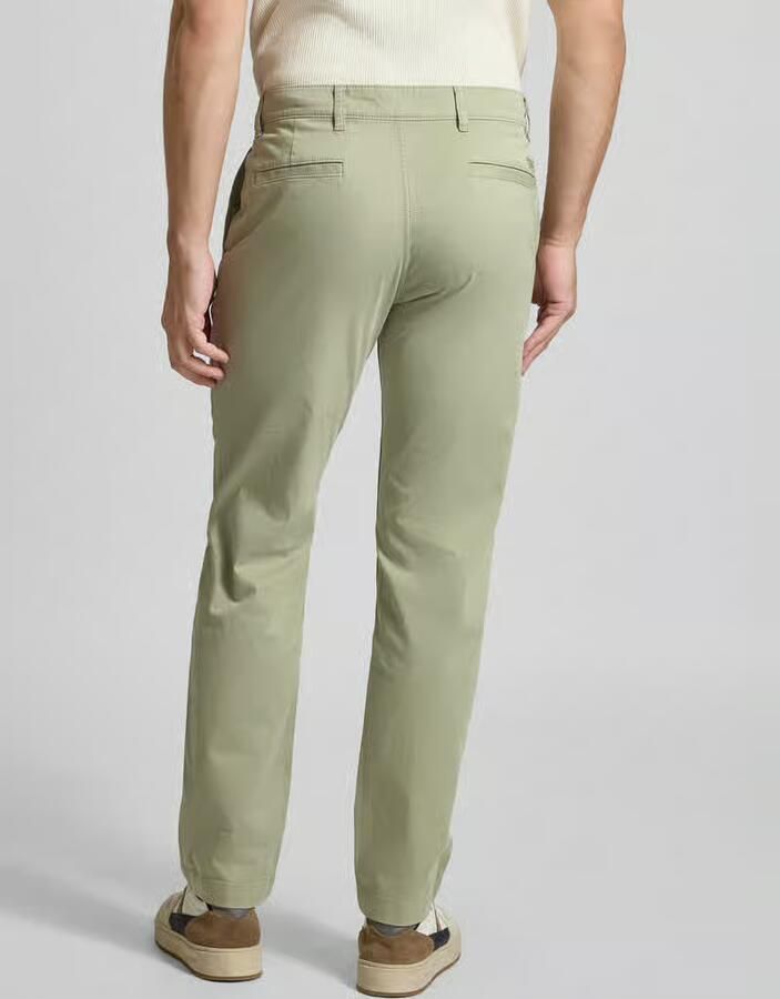 Boss Orange Regular fit chino van katoenmix