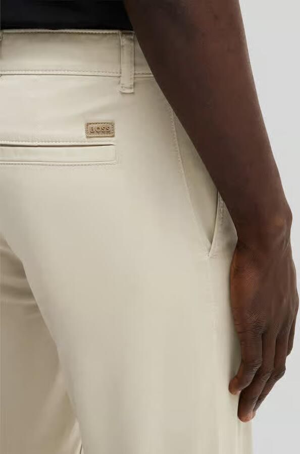 Boss Orange Regular fit chino van katoenmix model 'CHINO Regular 1' - Foto 2