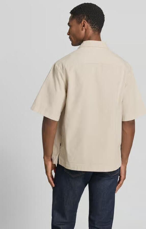 Boss Orange regular fit corduroy overhemd van katoenmix model 'LAKITH_M' - Foto 3
