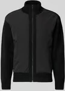 Boss Orange Regular fit gebreid jack met scheerwol Model 'KORADO'