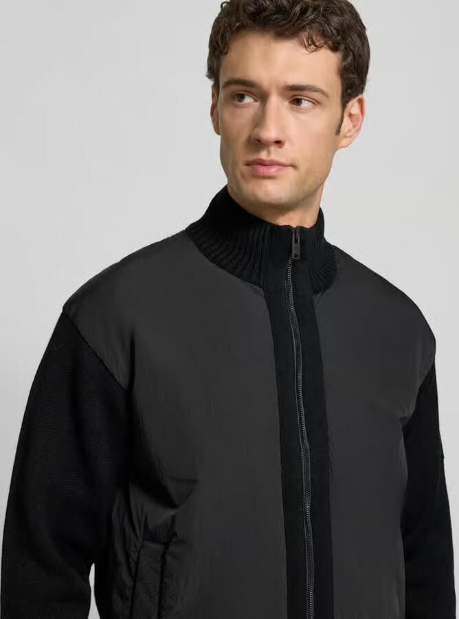 Boss Orange Regular fit gebreid jack met scheerwol model 'KORADO' - Foto 2
