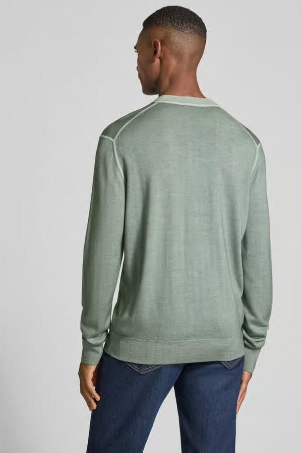 Boss Orange Regular fit gebreide pullover van pure scheerwol model 'ASTEFO'