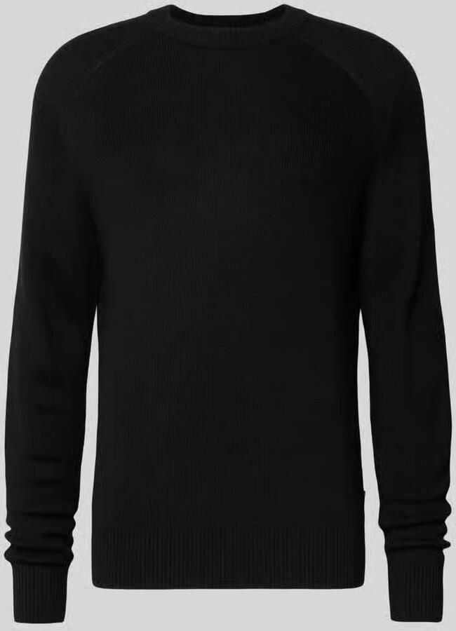Boss Orange Regular fit gebreide pullover van scheerwolmix model 'AKAJER'