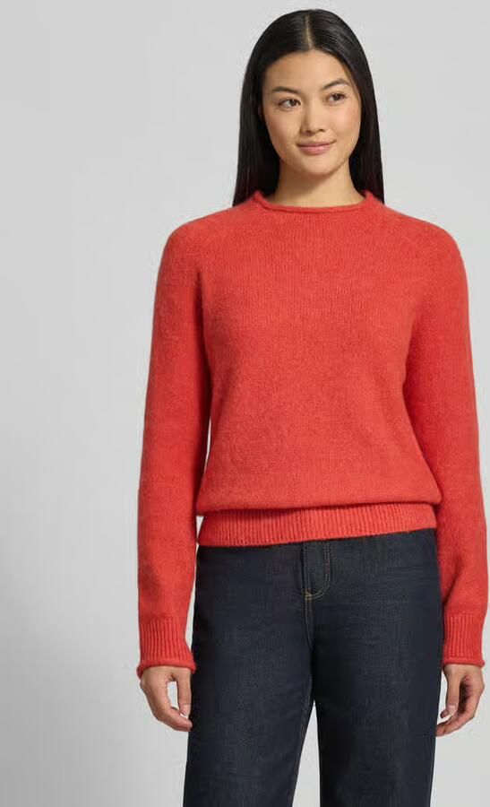 Boss Orange Regular fit gebreide pullover van wolmix met alpaca model 'C_FESPERANASY' - Foto 2