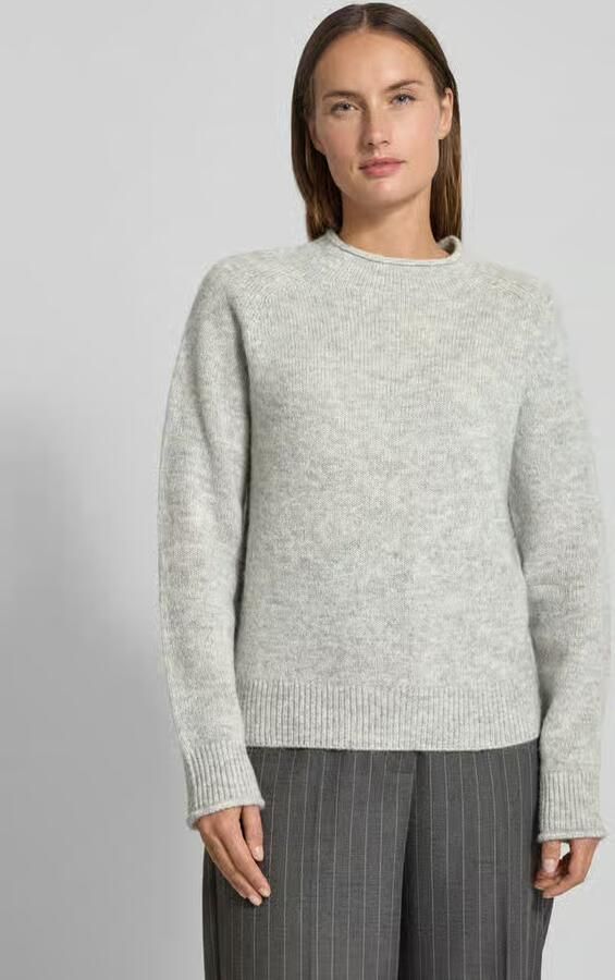 Boss Orange Regular fit gebreide pullover van wolmix met alpaca model 'C_FESPERANASY' - Foto 3