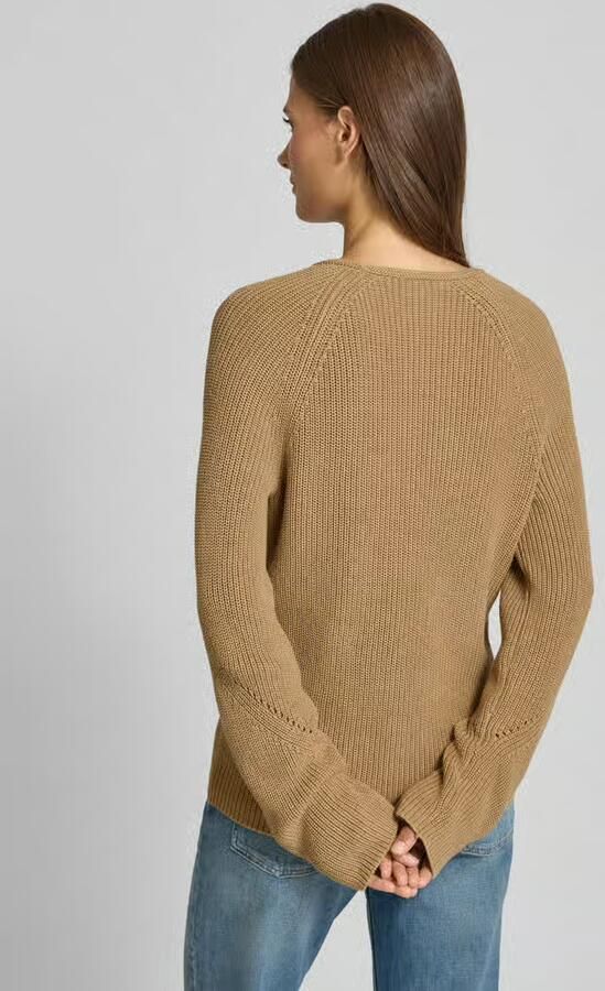 Boss Orange Regular fit gebreide pullover van zuiver katoen - Foto 5