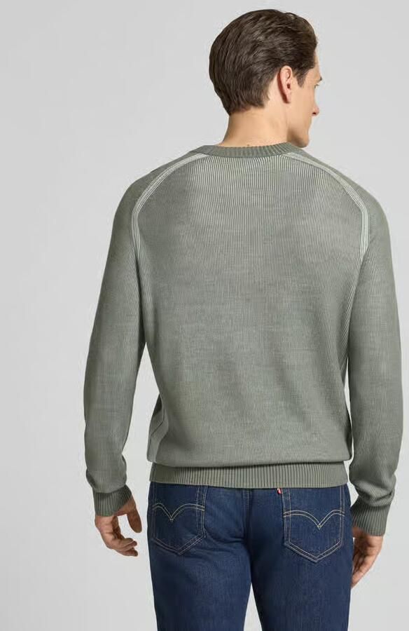 Boss Orange Regular fit gebreide pullover van scheerwolmix model 'AKAJER'