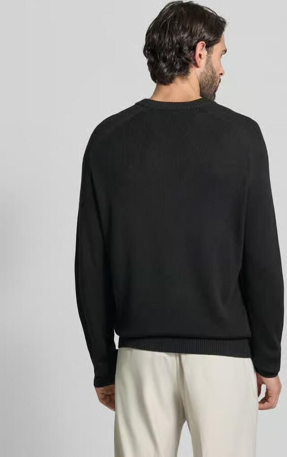 Boss Orange Regular fit gebreide pullover van scheerwolmix model 'AKAJER'