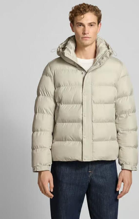 Boss Orange Regular Fit gewatteerd jack met capuchon model 'Omaris' - Foto 3