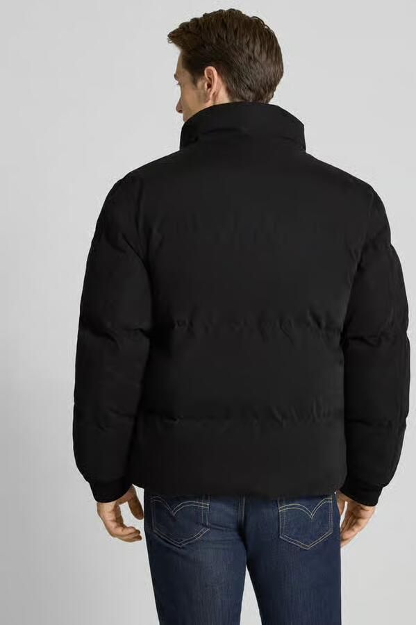 Boss Orange Regular fit gewatteerd jack met opstaande kraag model 'OCAMP'
