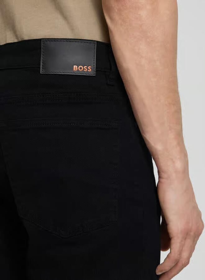 Boss Orange Regular fit jeans met labeldetail model 'Re.Maine'