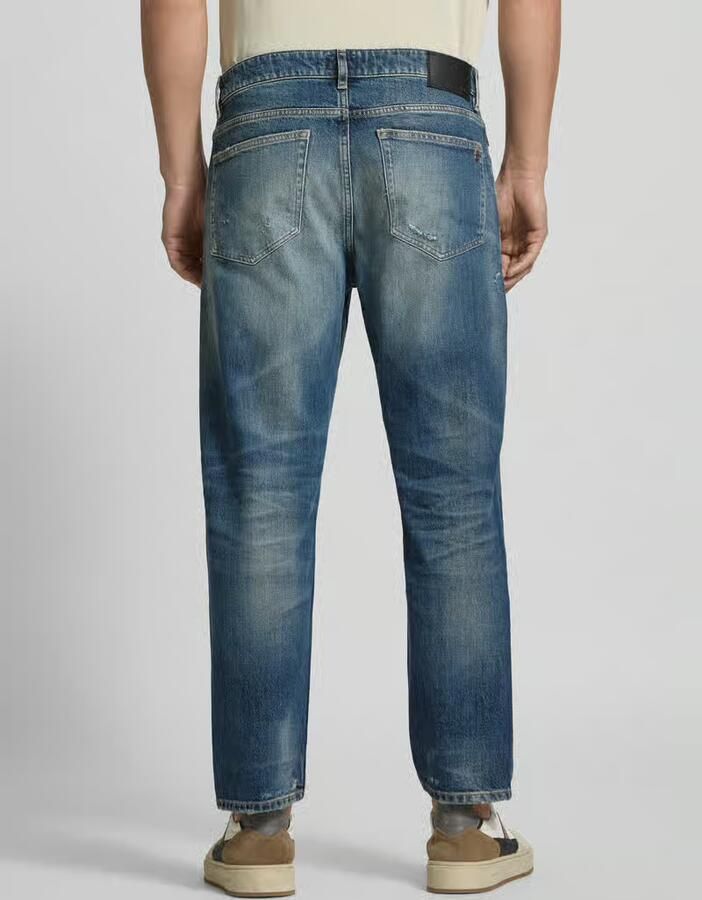 Boss Orange Regular fit jeans van katoenmix