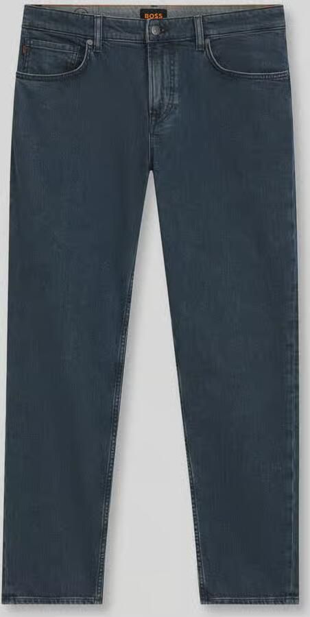 Boss Orange Regular fit jeans van katoenmix