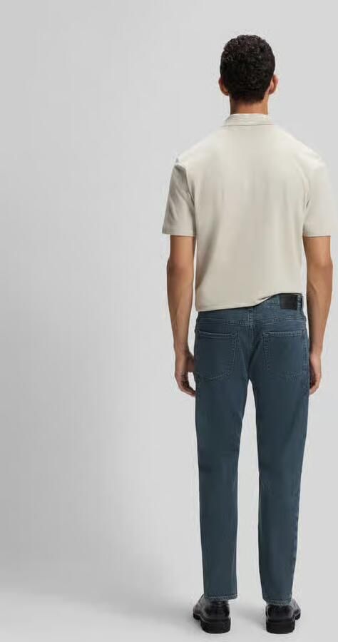 Boss Orange Regular fit jeans van katoenmix - Foto 3