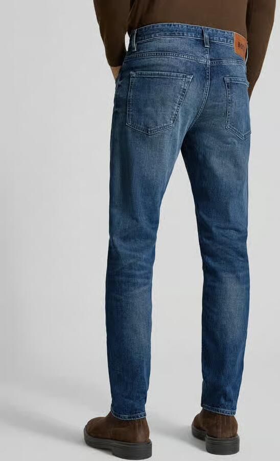 Boss Orange Regular fit jeans van katoenmix model 'MAINE'