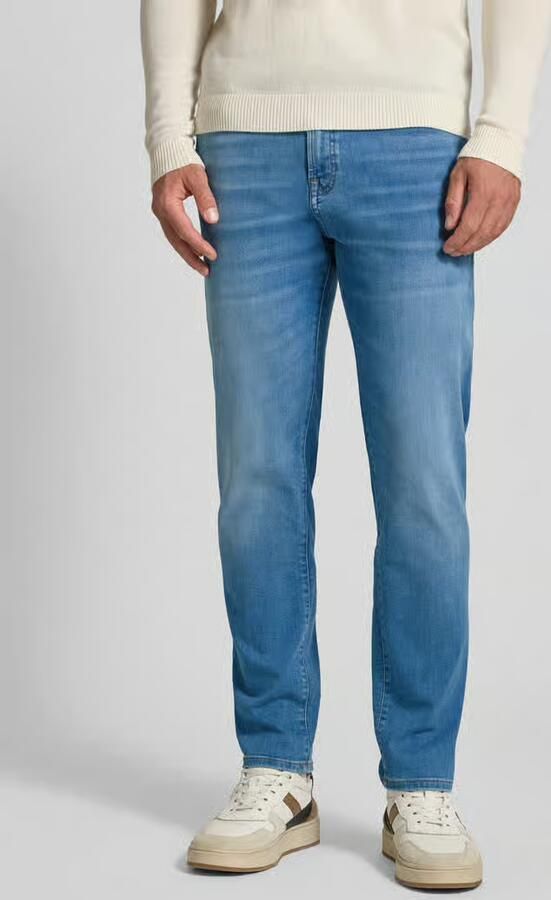 Boss Orange Regular fit jeans van katoenmix model 'RE. MAINE BO' - Foto 2