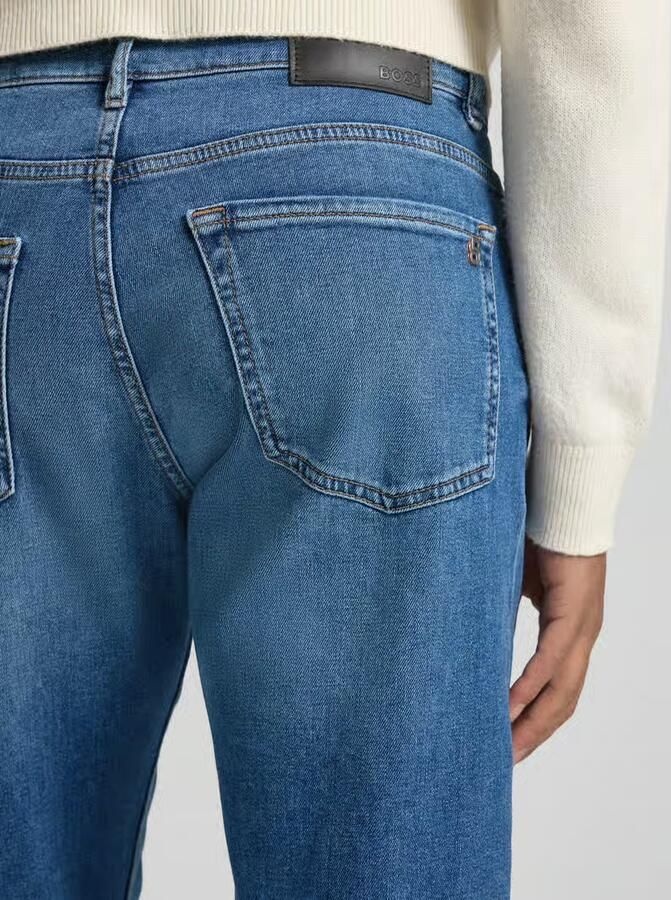 Boss Orange Regular fit jeans van katoenmix model 'RE.MAINE BO DAY' - Foto 2