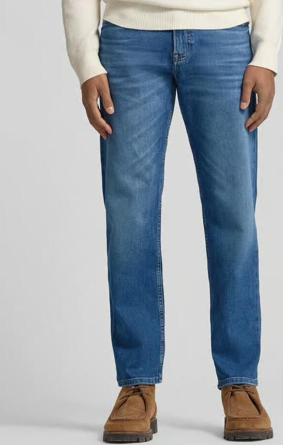 Boss Orange Regular fit jeans van katoenmix model 'RE.MAINE BO DAY' - Foto 4
