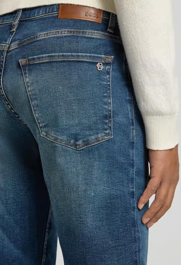 Boss Orange Regular fit jeans van katoenmix model 'RE.MAINE BO' - Foto 2