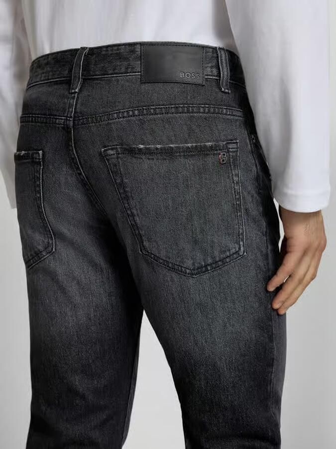 Boss Orange Regular fit jeans van katoenmix model 'RE.MAINE BO' - Foto 2