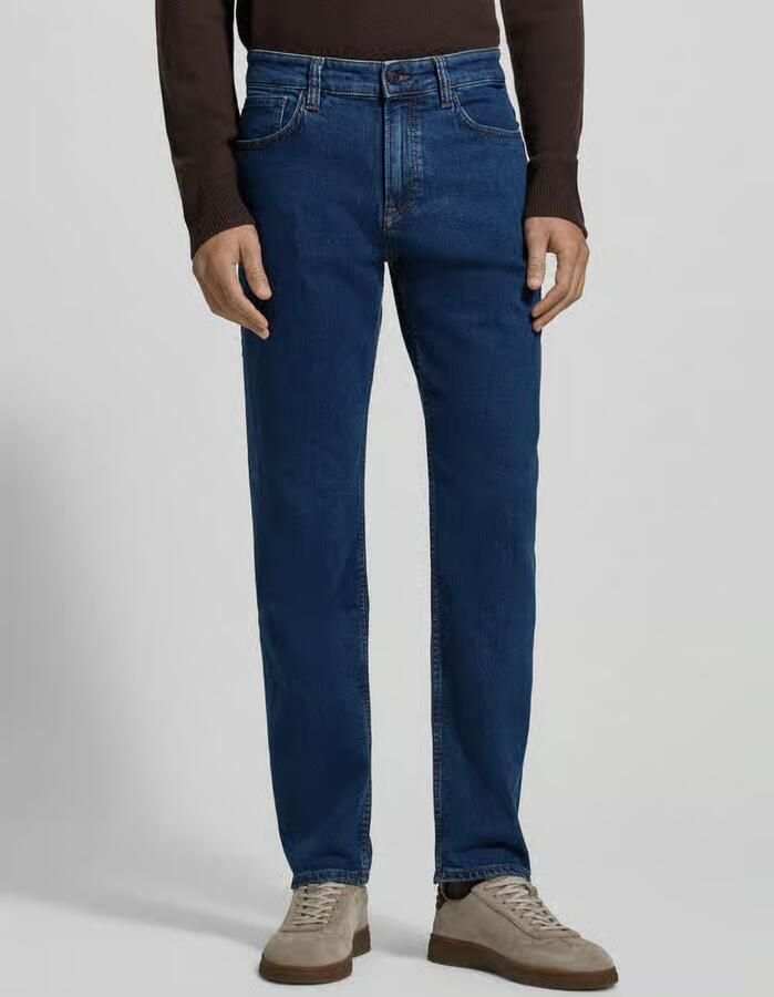 Boss Orange Regular fit jeans van katoenmix model 'RE.MAINE' - Foto 2